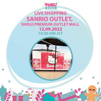 We Hit Our Biggest Live Shopping Haul - Experience At Sanrio Outlet - TokuDeals