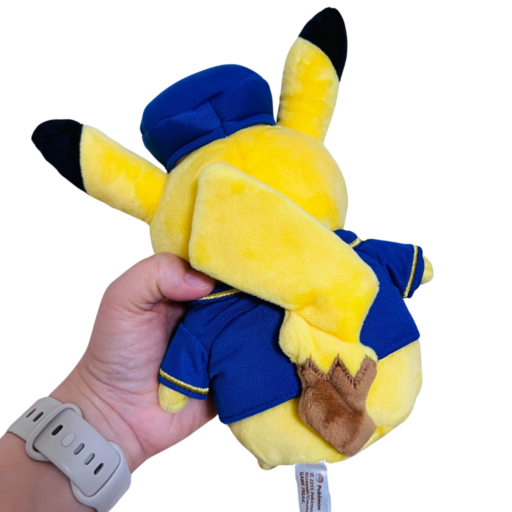 Stationmaster Pikachu plush - Tokyo Station edition - Ideal for Pokémon fans