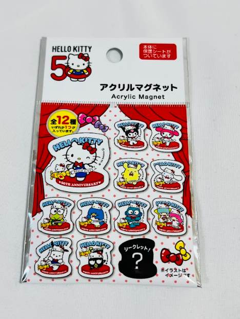 Hello Kitty Anniversary Magnet Add charm to your space with this Sanrio favorite.