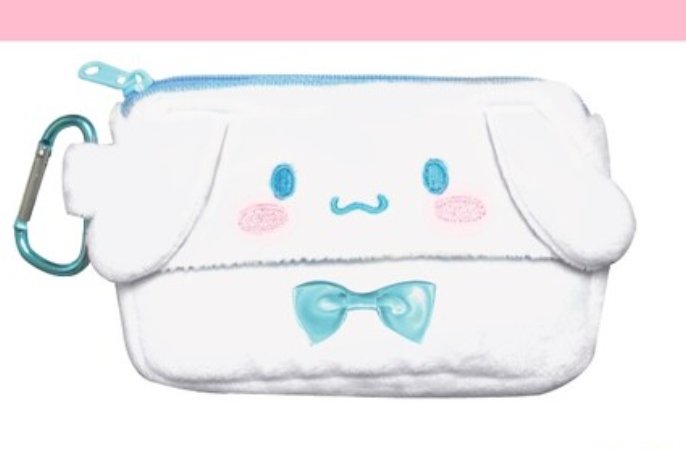 Cinnamoroll Tissue Pouch, featuring a sweet design, perfect for everyday use or as a delightful gift for Sanrio lovers.