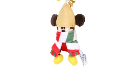 Tokyo Disney Resort exclusive 3 adorable Mickey Mouse plush charms in festive colors.