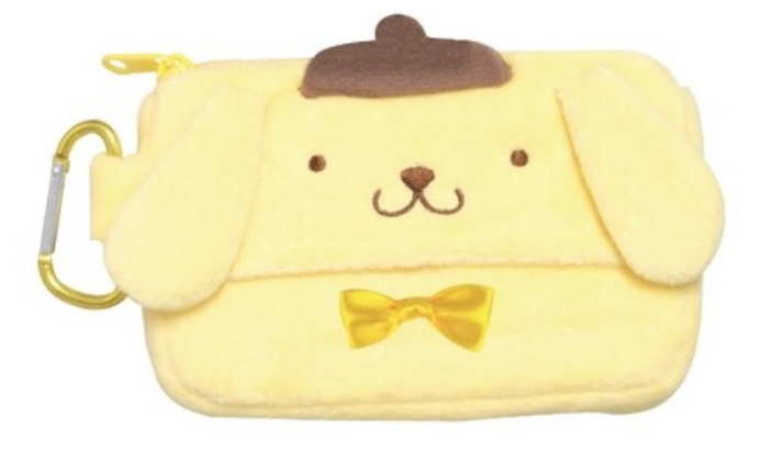Pompompurin Tissue Pouch, combining cuteness and functionality to store your favorite small items or snacks on the go.