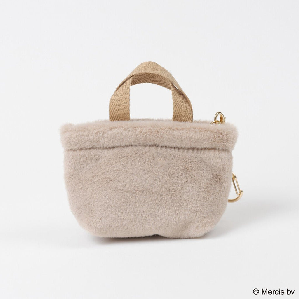 Boris Mini Fur Tote Charm - TokuDeals