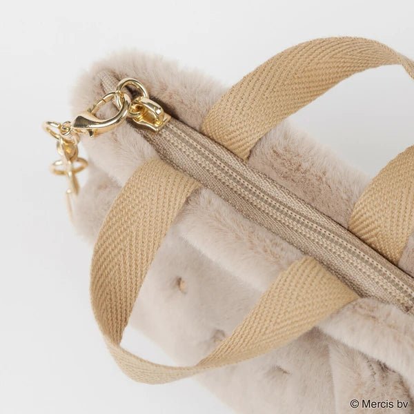 Boris Mini Fur Tote Charm - TokuDeals