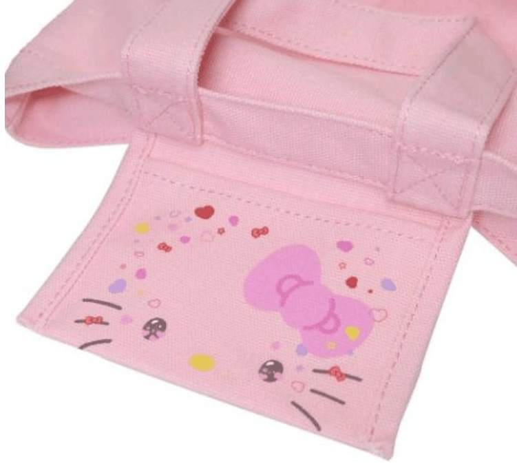 Hello Kitty 50th Anniversary Canvas Lunch Bag Sanrio - TokuDeals