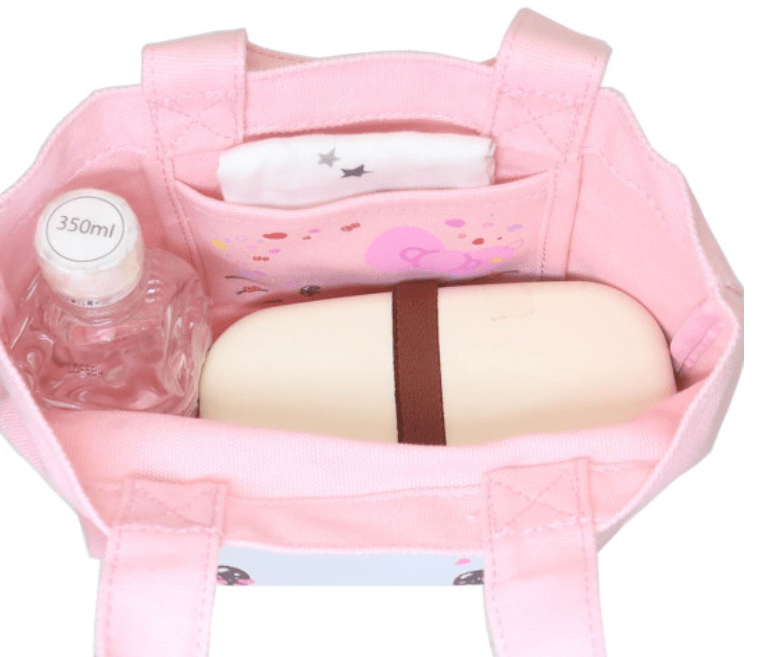 Hello Kitty 50th Anniversary Canvas Lunch Bag Sanrio - TokuDeals