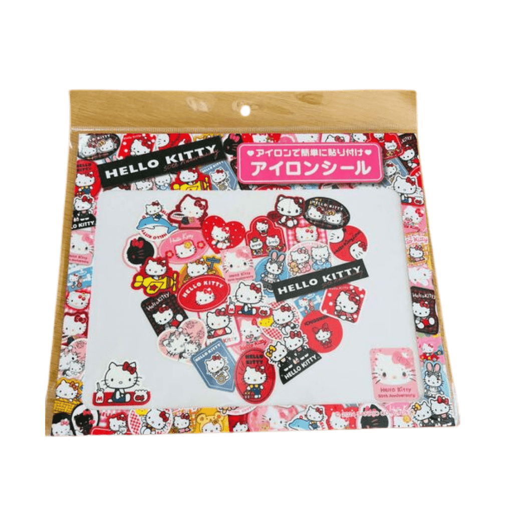 Hello Kitty 50th Anniversary Iron Sticker - TokuDeals