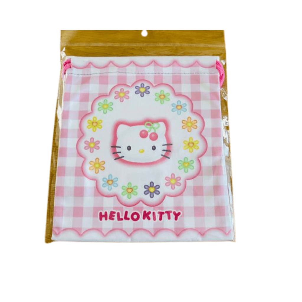 Hello Kitty 90s Cherry Drawstring Bag - TokuDeals