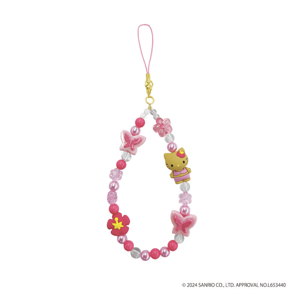 Hello Kitty 90s Phone Strap (3 Types) - 50th Anniversary Edition - TokuDeals