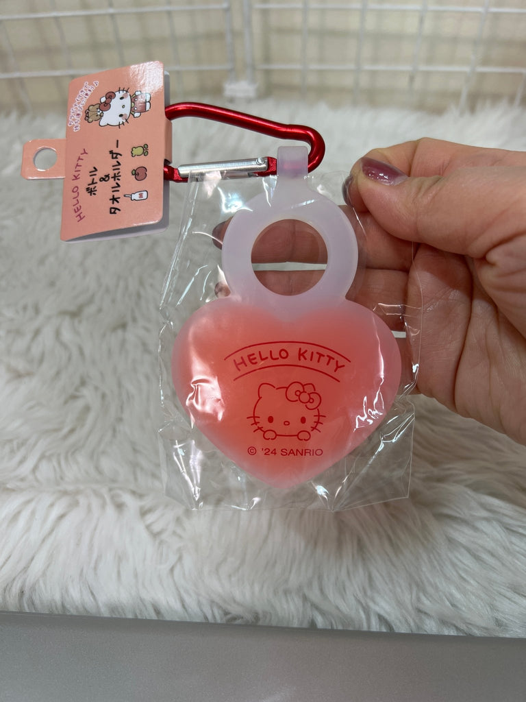 Hello Kitty Bottle and Towel Holder - TokuDeals