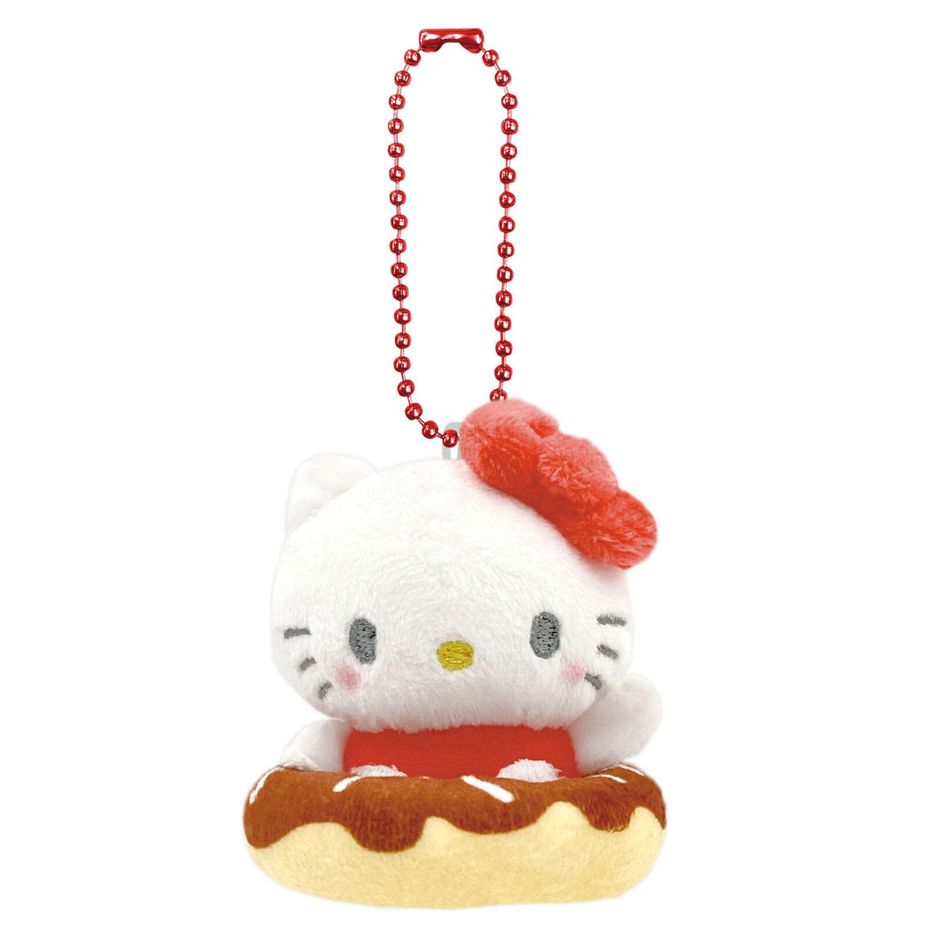 Hello Kitty Mascot in Donut Mascot Holder - TokuDeals