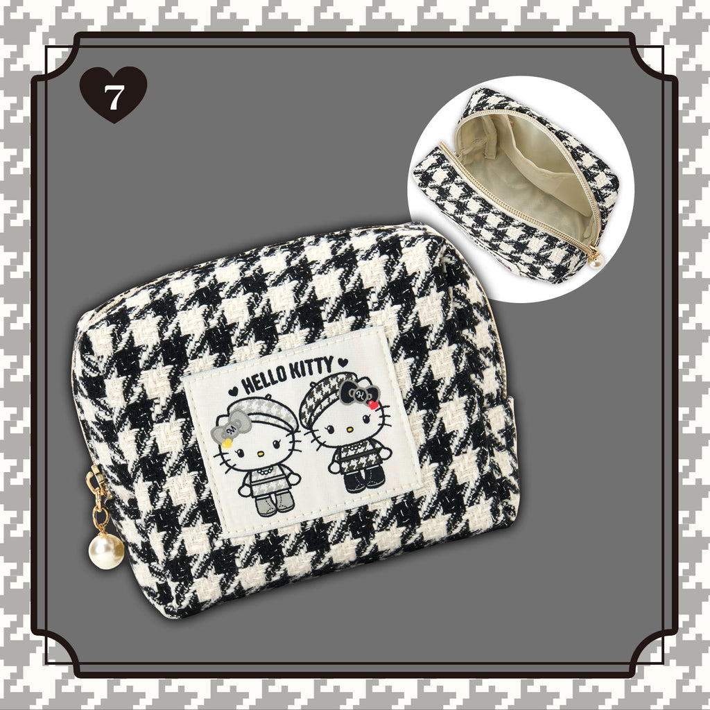 Hello Kitty Monochrome Girly Twin Coordinate Design Series - Limited Edition! - TokuDeals