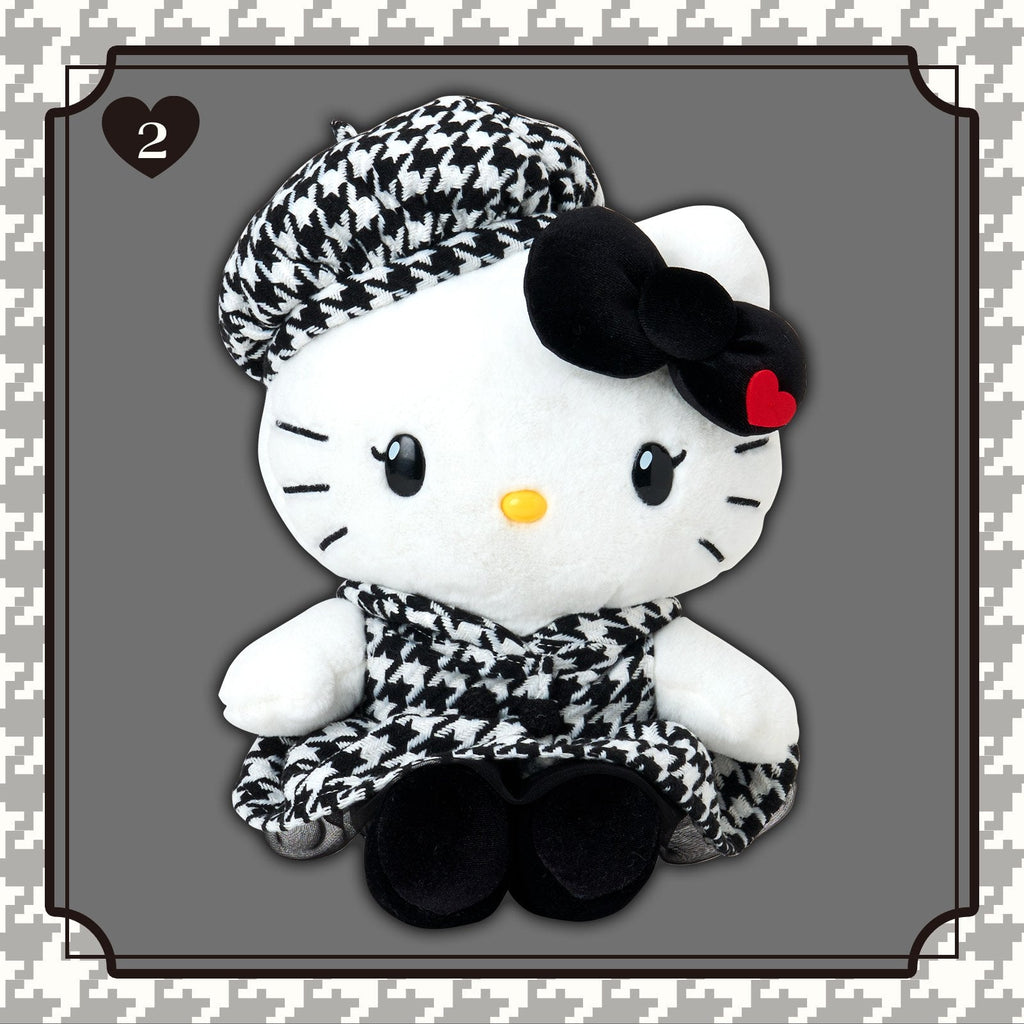 Hello Kitty Monochrome Girly Twin Coordinate Design Series - Limited Edition! - TokuDeals