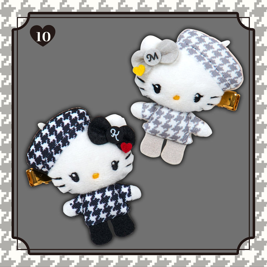 Hello Kitty Monochrome Girly Twin Coordinate Design Series - Limited Edition! - TokuDeals