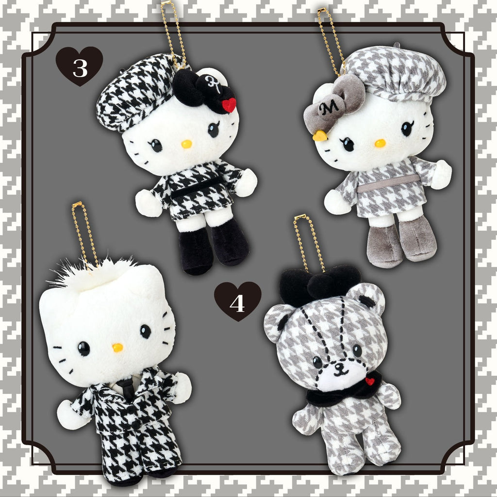 Hello Kitty Monochrome Girly Twin Coordinate Design Series - Limited Edition! - TokuDeals
