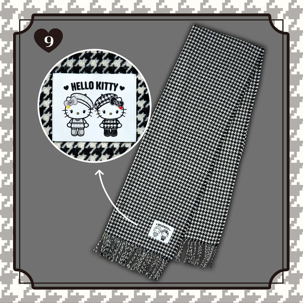Hello Kitty Monochrome Girly Twin Coordinate Design Series - Limited Edition! - TokuDeals