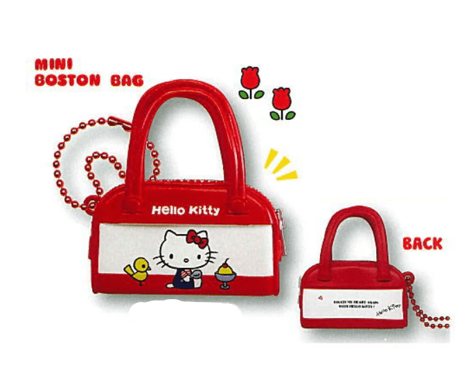 Hello Kitty Nostalgic Item Gacha Collection (Mini Boston bag 50th Anniversary) - TokuDeals