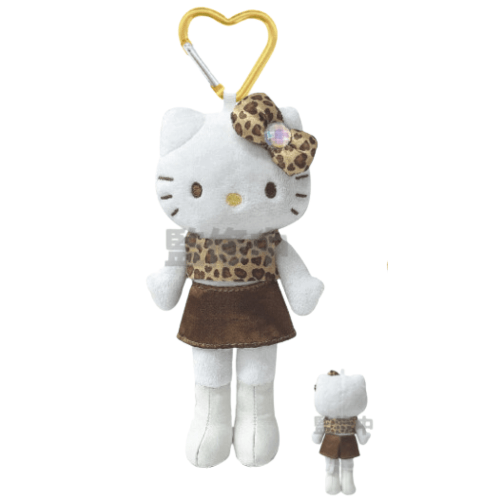 Hello Kitty Style Up Mascot (Leopard, Leopard Pink, Black) – Hello Kitty 50th Anniversary Special! - TokuDeals