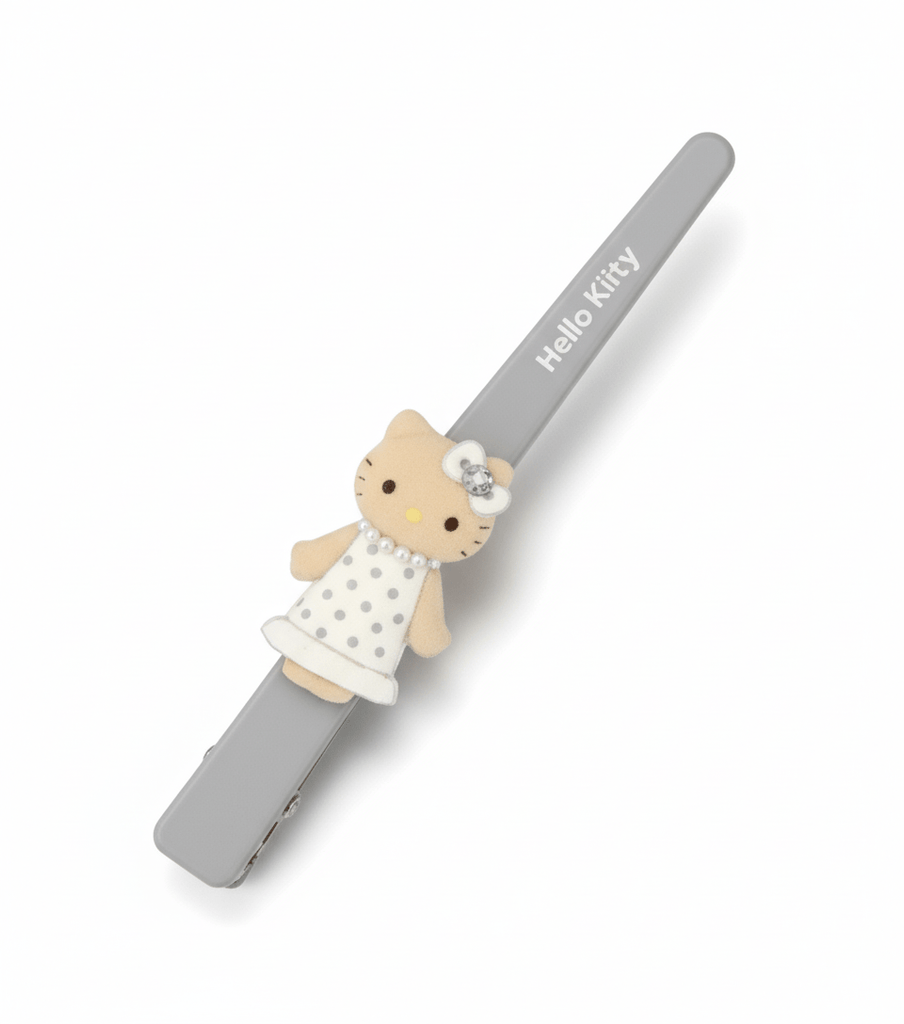 Hello Kitty Style Up Series Beak Clip Gray - TokuDeals