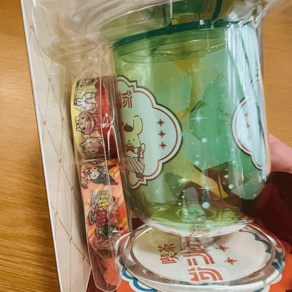 Japan Sanrio Masking Tape & Parfait Case Set – Perfect for Stationery Lovers - TokuDeals