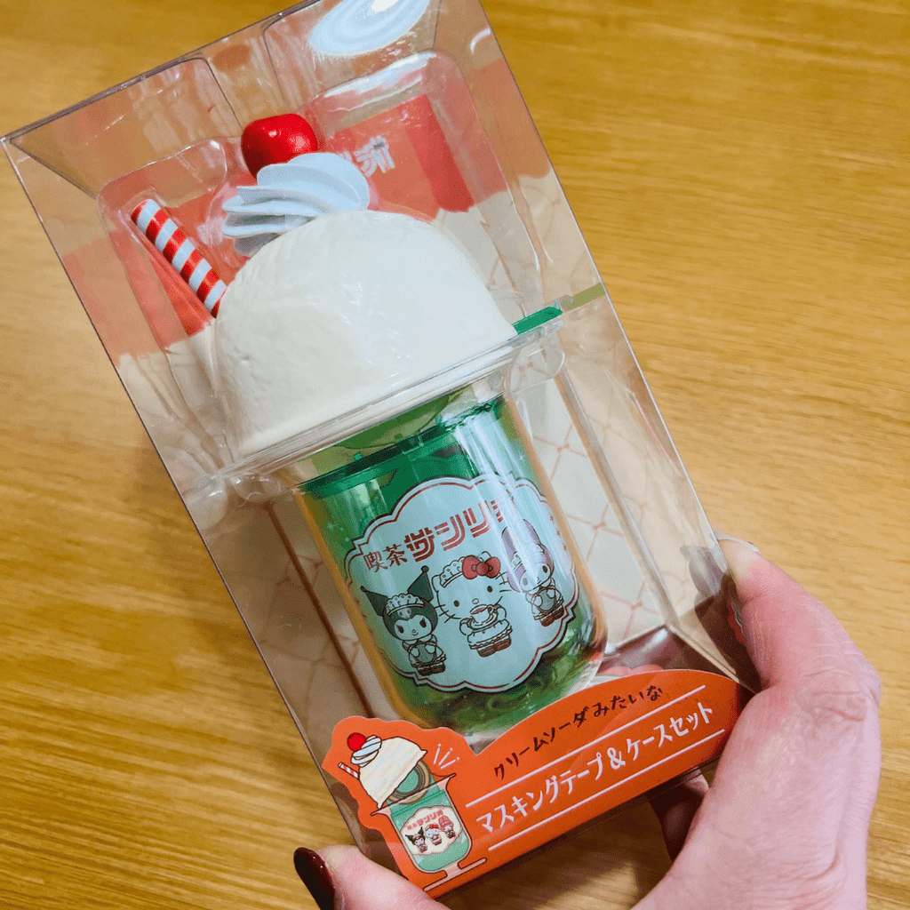 Japan Sanrio Masking Tape & Parfait Case Set – Perfect for Stationery Lovers - TokuDeals