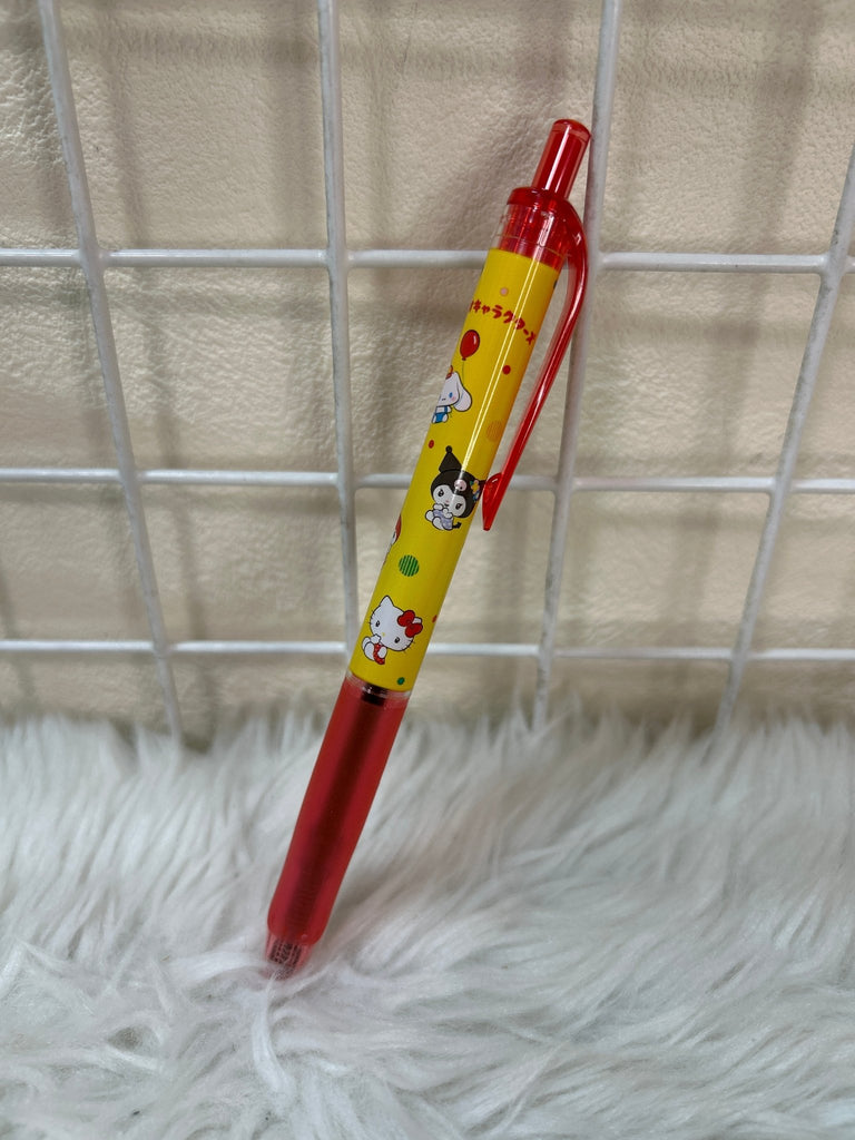 Jet Stream 0.5 Sanrio Characters Yellow & Red - TokuDeals