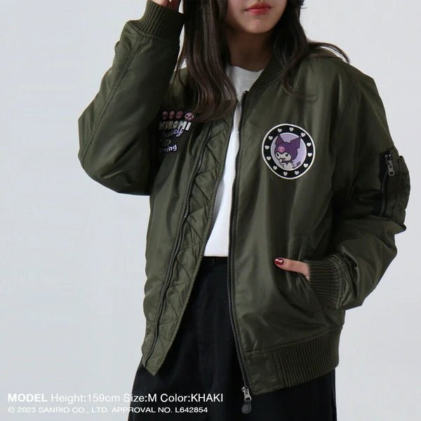 Kuromi MA‑1 Jacket - TokuDeals