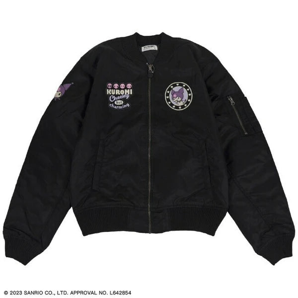 Kuromi MA‑1 Jacket - TokuDeals