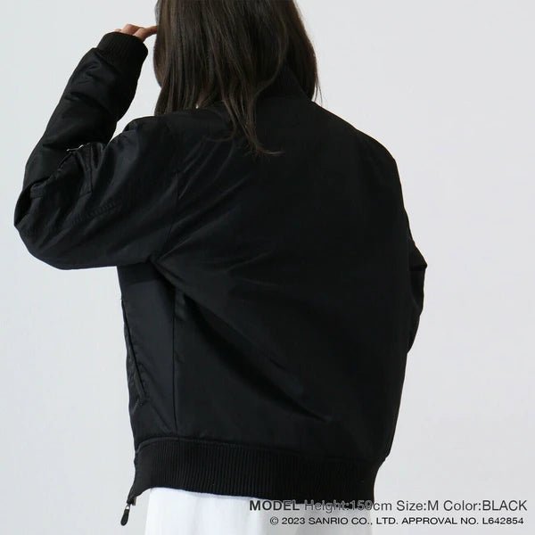 Kuromi MA‑1 Jacket - TokuDeals
