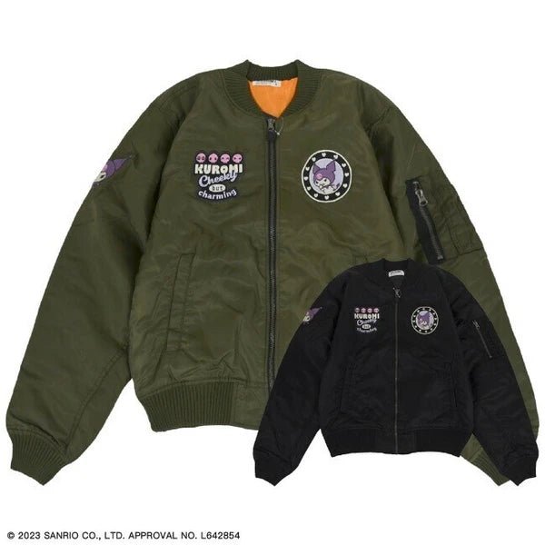 Kuromi MA‑1 Jacket - TokuDeals