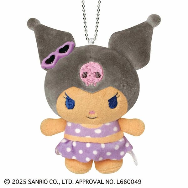 Kuromi Night Party Mascot Keychain - TokuDeals