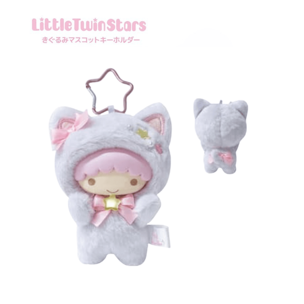 Little Twin Stars Kigurumi Mascot Keychain Lala (Cat) - TokuDeals