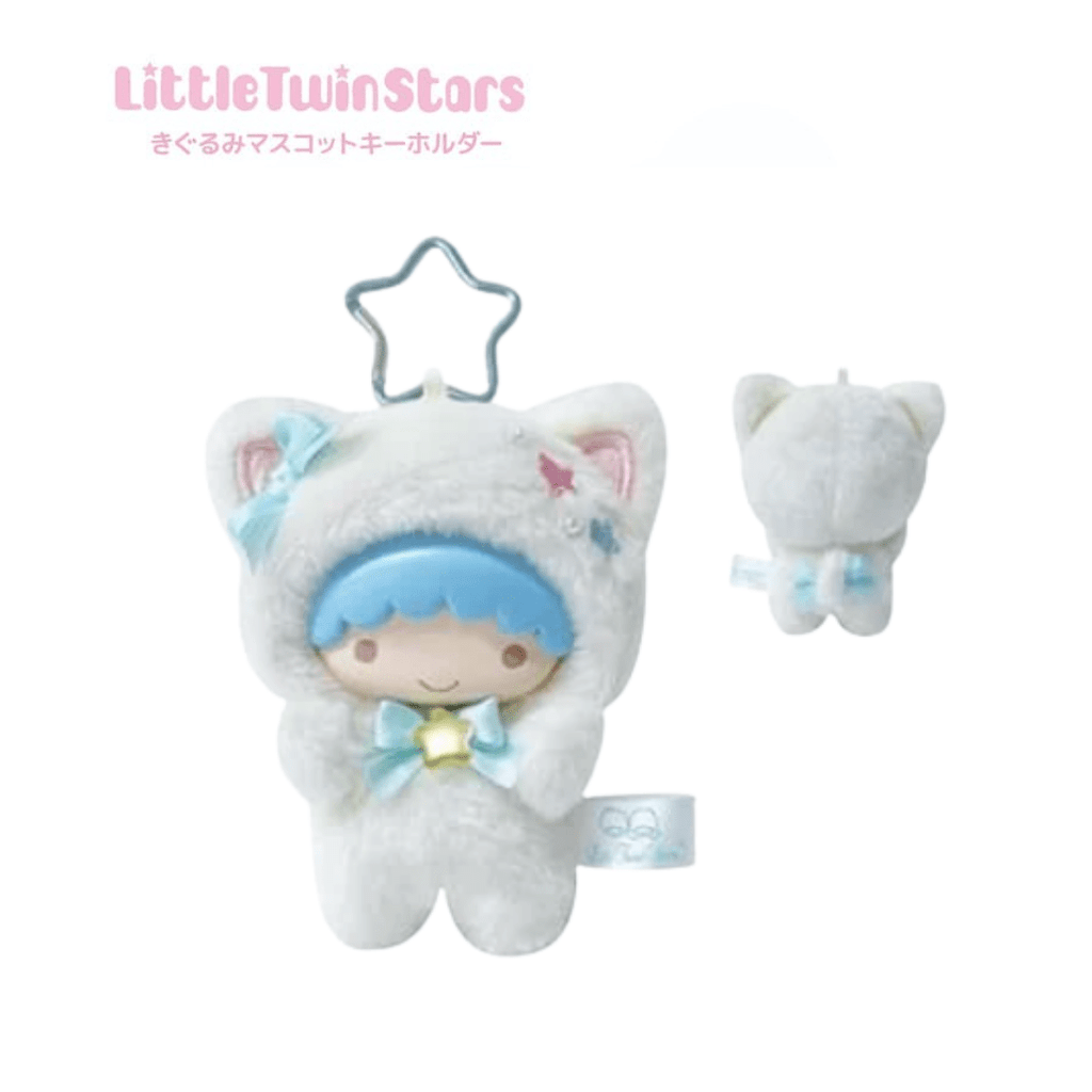 Little Twin Stars Kiki Mascot Keychain (Cat) - TokuDeals