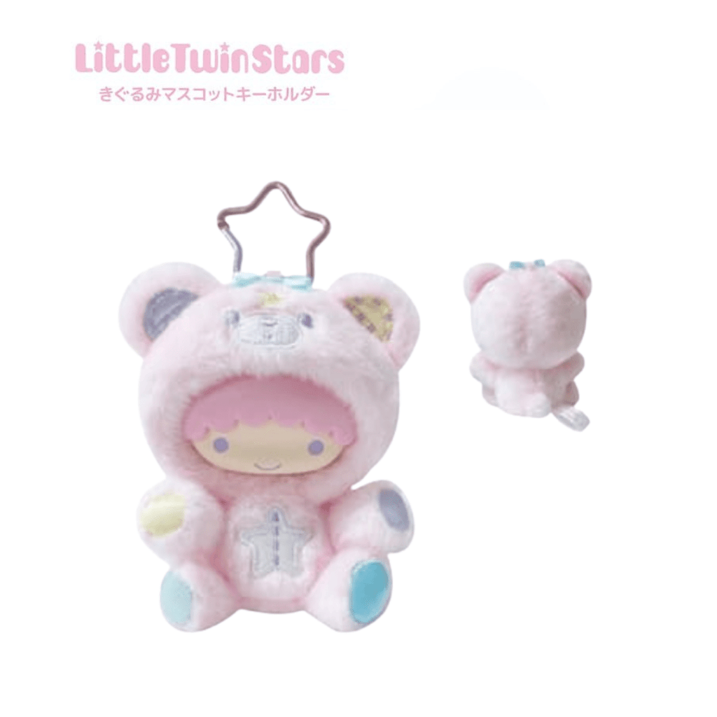 Little Twin Stars Lala Mascot Keychain (Puff) - TokuDeals