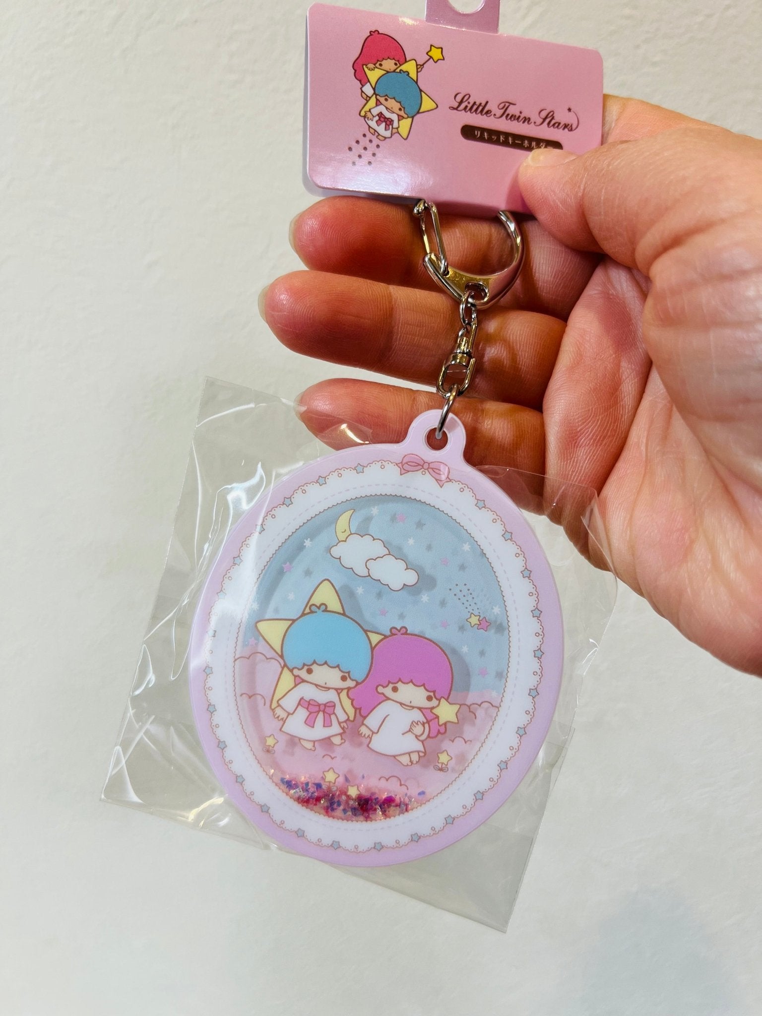 Little Twin Stars Liquid Key Holder Pink Standard - TokuDeals