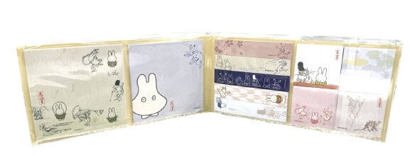Miffy x Choju Giga Sticky Note Set B - TokuDeals