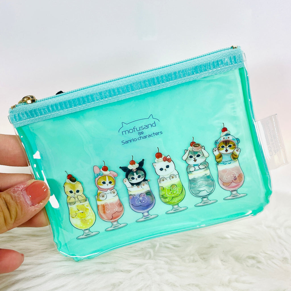 Mofusand x Sanrio Characters Mini Pouch - TokuDeals