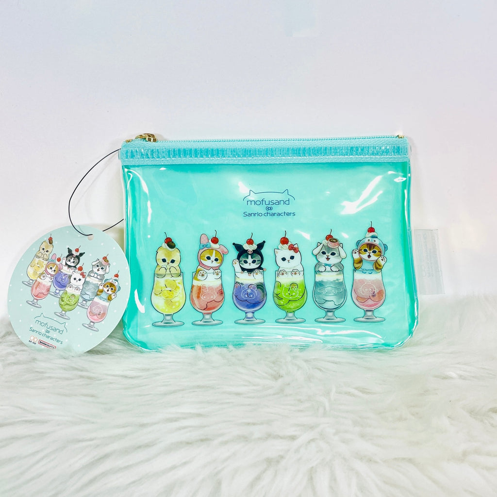 Mofusand x Sanrio Characters Mini Pouch - TokuDeals
