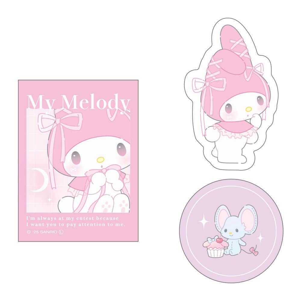 My Melody Transparent Matte Sticker Set – Ballet Core - TokuDeals
