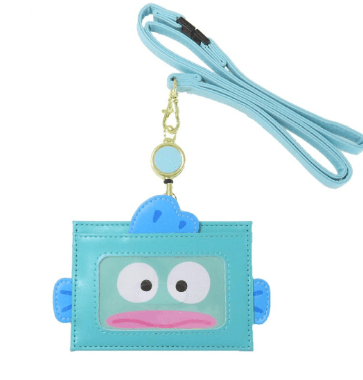 [Pre - order] Cute Sanrio Hangyodon Stretchable Card Case - Kawaii Business Card Holder - TokuDeals