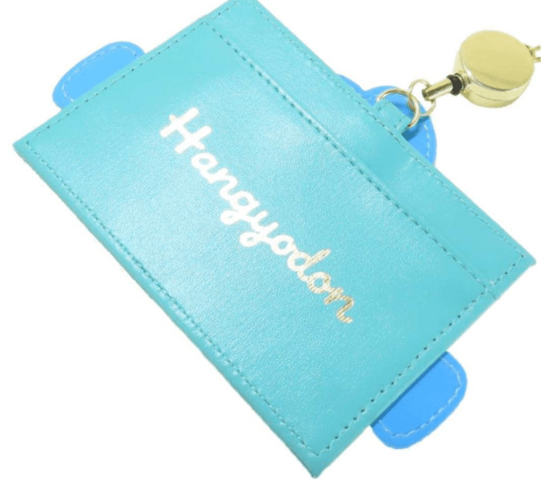 [Pre - order] Cute Sanrio Hangyodon Stretchable Card Case - Kawaii Business Card Holder - TokuDeals
