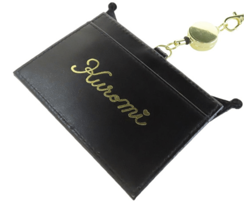 [Pre - order] Cute Sanrio Kuromi Stretchable Card Case - Kawaii Business Card Holder - TokuDeals