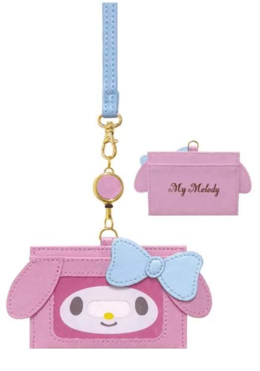 [Pre - order] Cute Sanrio My Melody Stretchable Card Case - Kawaii Business Card Holder - TokuDeals