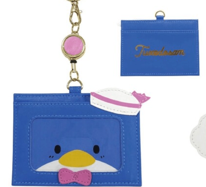 [Pre - order] Cute Sanrio Tuxedo Sam Stretchable Card Case - Kawaii Business Card Holder - TokuDeals