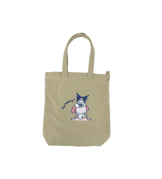 (Pre - Order) Kawaii Sanrio Hide and Seek Canvas Tote Bag H420 x W400 - Art Collection - TokuDeals