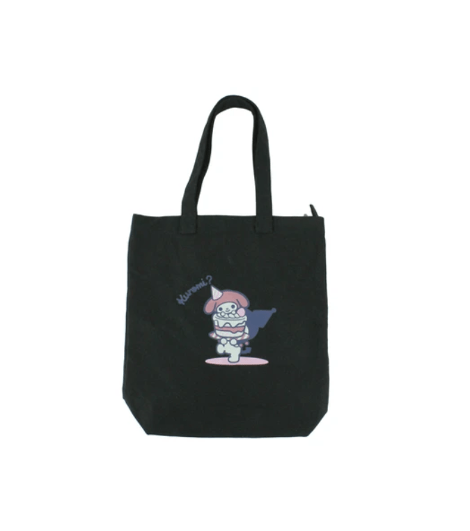 (Pre - Order) Kawaii Sanrio Hide and Seek Canvas Tote Bag H420 x W400 - Art Collection - TokuDeals