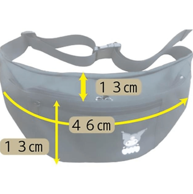 [Pre - Order] Kuromi Bag Sanrio Bag (Sanrio Characters Body Bag/ Waist Bag) - TokuDeals