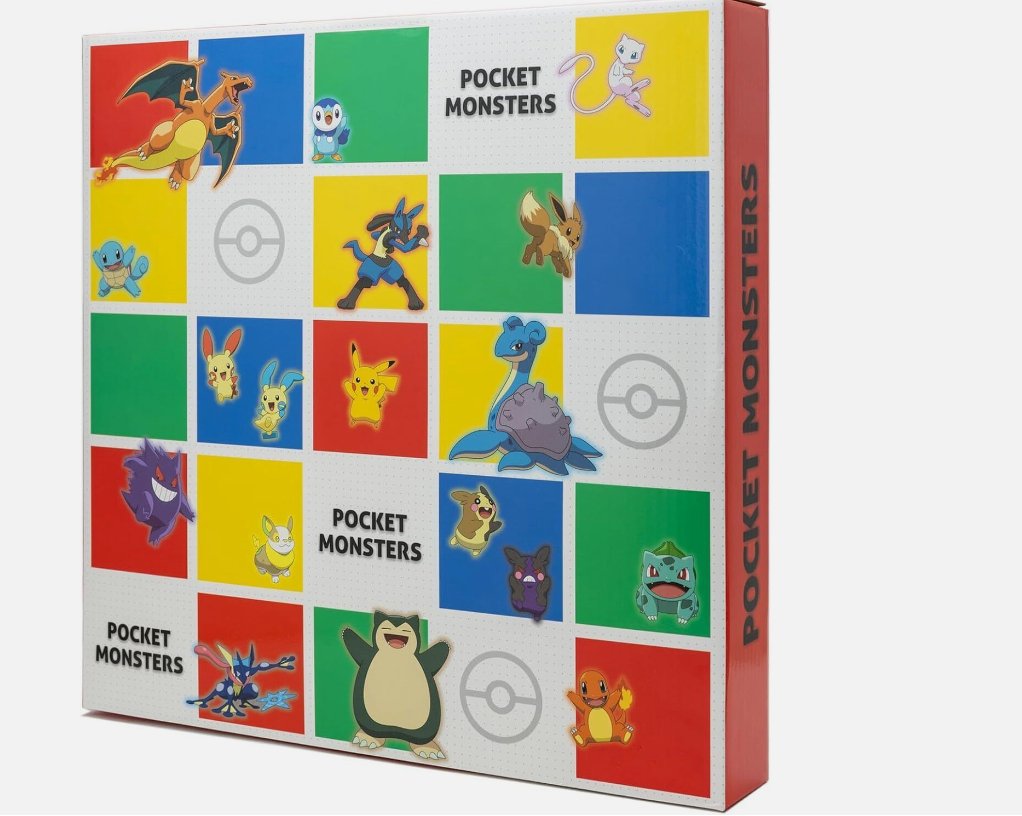 (Pre - Order) Pokemon Pocket Monster Icon Red Wall Clock - TokuDeals