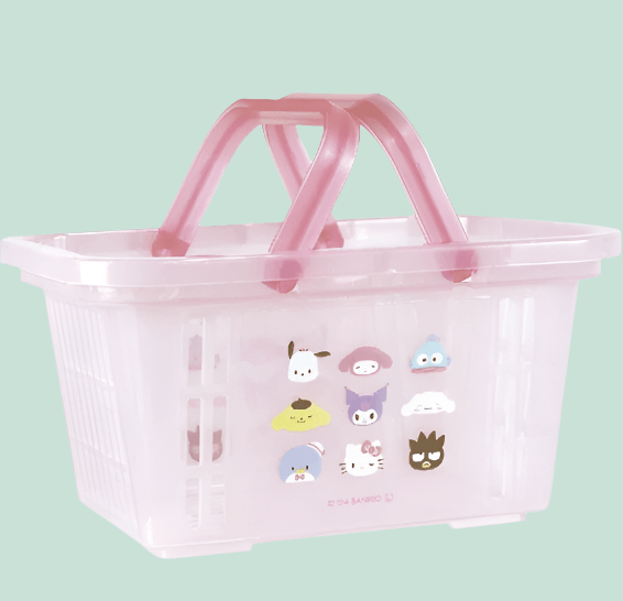 [Pre - order] Sanrio Characters Face MIX Clear Mini Basket Series - TokuDeals