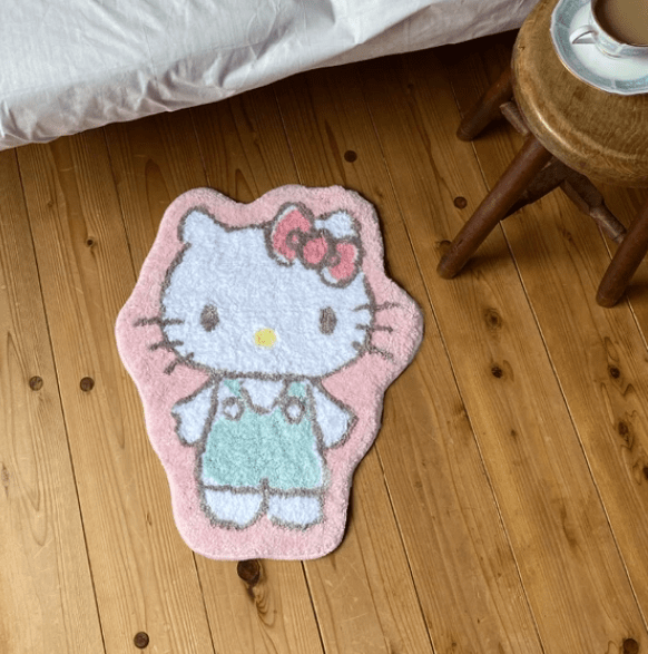 (Pre - Order) Sanrio Hello Kitty Die - Cut Floor Mat - TokuDeals